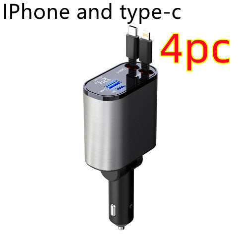 100W Metal Car Charger