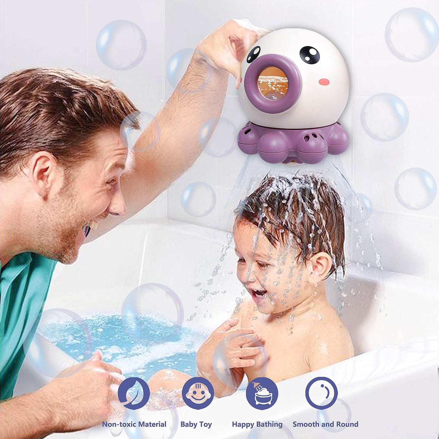 Octopus Water Jet Toy