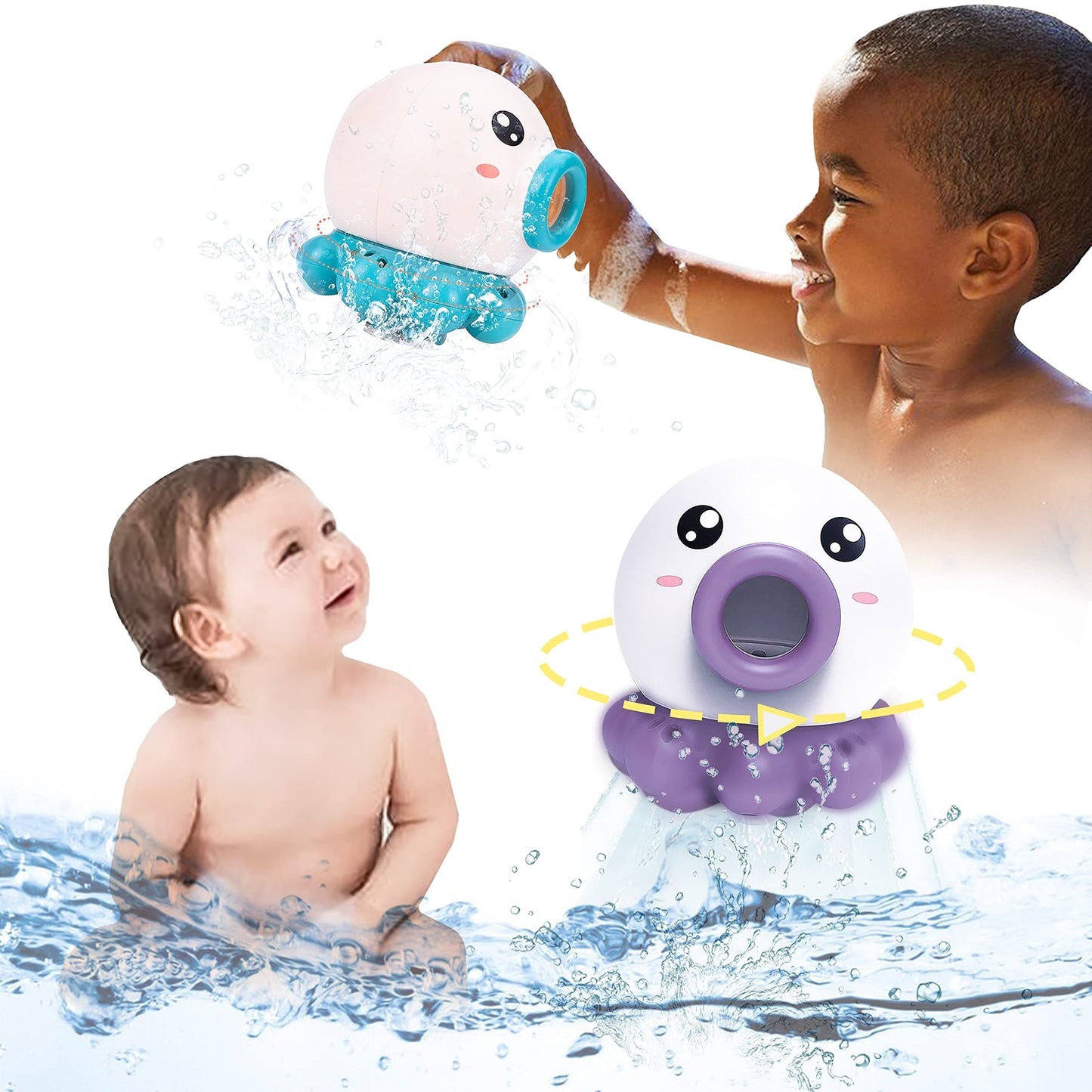 Octopus Water Jet Toy