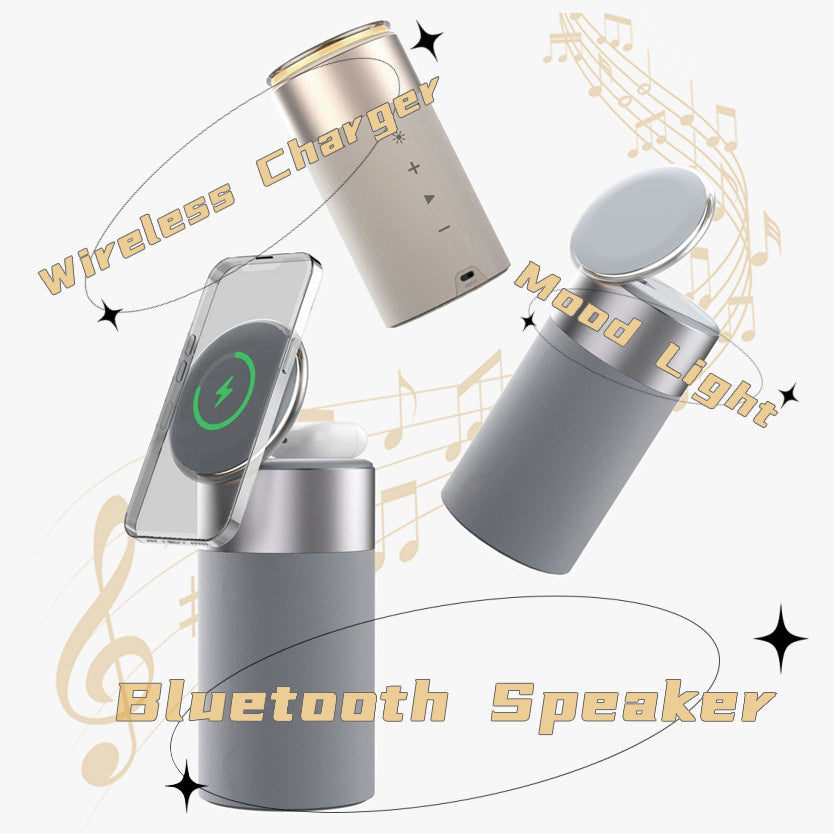 3-in-1 Wireless Charger Speaker