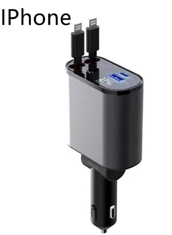 100W Metal Car Charger