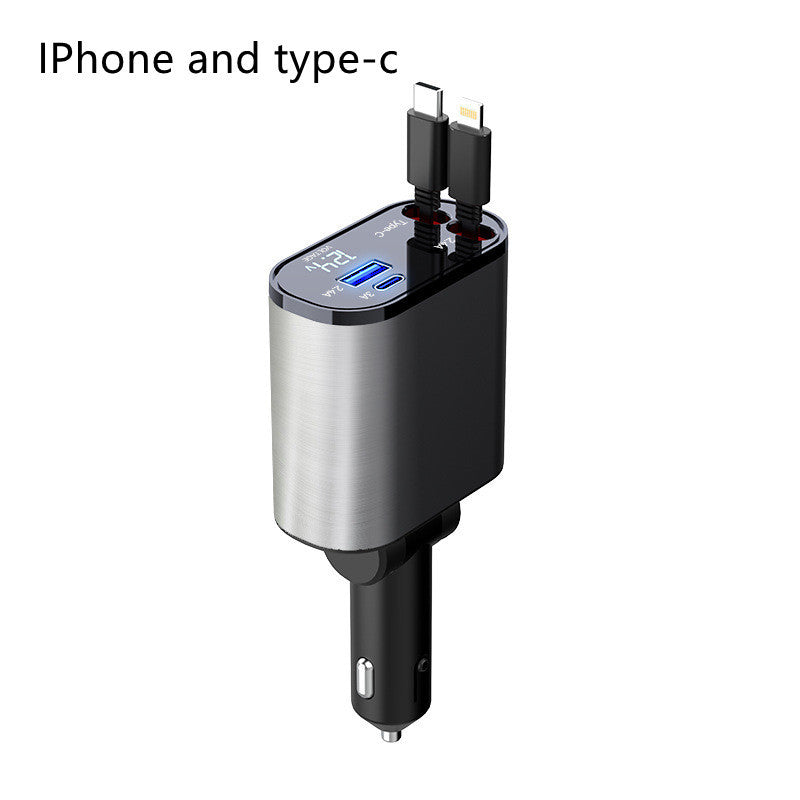 100W Metal Car Charger