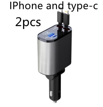 100W Metal Car Charger