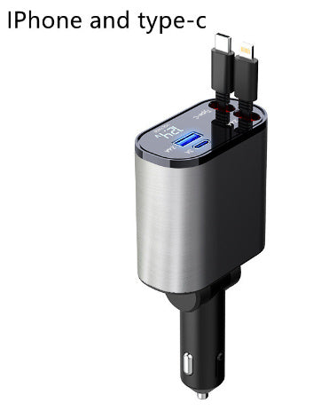 100W Metal Car Charger