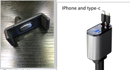 100W Metal Car Charger