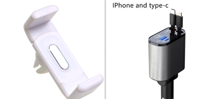 100W Metal Car Charger