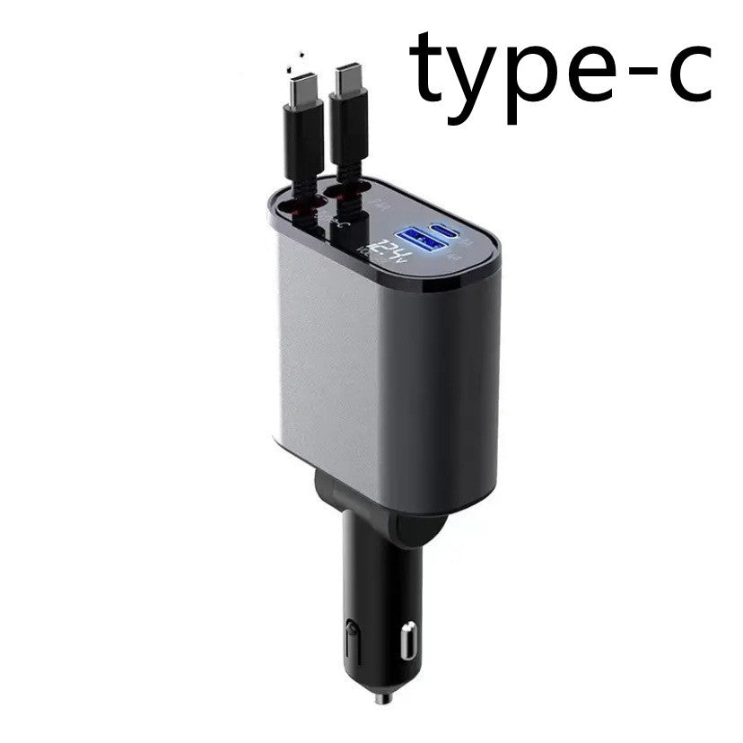 100W Metal Car Charger