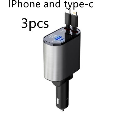 100W Metal Car Charger