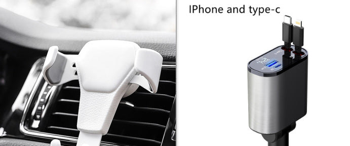 100W Metal Car Charger