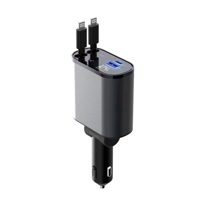 100W Metal Car Charger