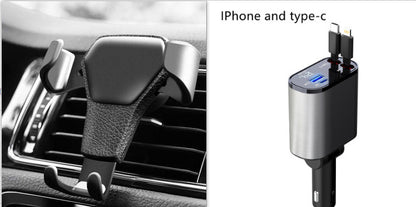 100W Metal Car Charger