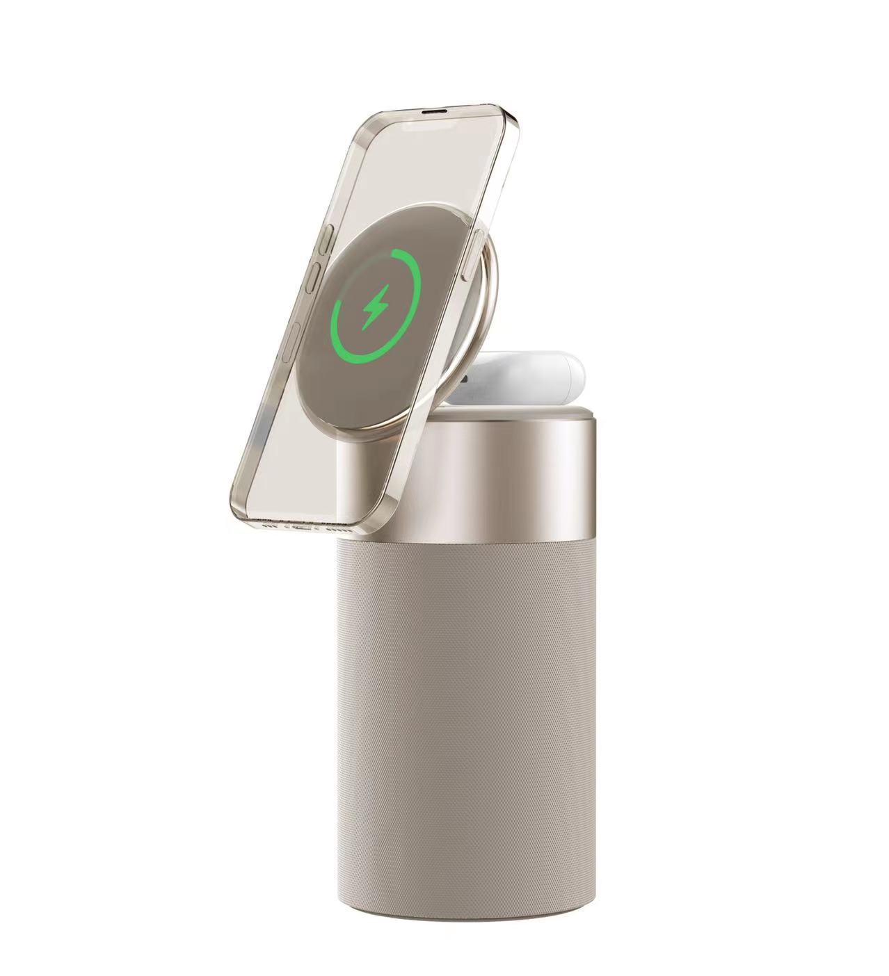 3-in-1 Wireless Charger Speaker