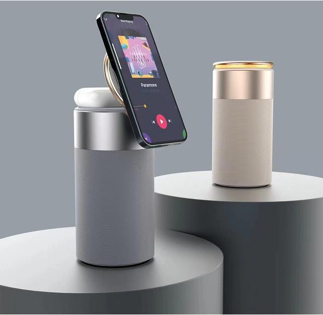 3-in-1 Wireless Charger Speaker